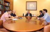 El presidente de la CHS mantiene una reuni�n con la Junta Rectora del Colegio de Ingenieros, Caminos, Canales y Puertos de la Regi�n de Murcia
