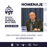 La 42 edicin de la Semana de Teatro de Caravaca incluye un homenaje a Jos Antonio Lpez Navarro 'Jata'