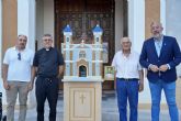 Comienzan las obras de restauracin de la fachada de la Iglesia Parroquial de Santomera