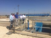 La Comunidad recupera con la depuradora de Los Alczares dos millones de metros cbicos de agua para reutilizarla para riego