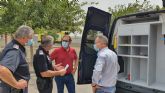 La Policía Local de Lorca incorpora un nuevo furgón al servicio de Atestados sustituyendo la antigua furgoneta que actuaba en los operativos desde hacía 23 años
