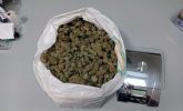 La Policía de Caravaca detiene en la vía pública a dos personas con más de 500 gramos de marihuana