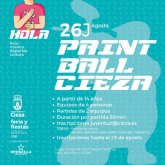 Abiertas las inscripciones para la actividad de feria 'Paint ball Cieza'