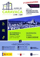 Abierta la segunda convocatoria de ayudas del Plan de Rehabilitacin del Casco Histrico de Caravaca