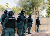Desmantelado en una finca de Murcia un taller ilegal de explosivos y un campo de tiro