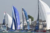 La flota de The Ocean Race Europe, camino a Cartagena tras su salida desde Portsmouth
