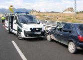 La Guardia Civil detiene al conductor de un turismo por circular en sentido contrario en la autova
