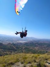 La concentracin nacional de parapente congrega a treinta pilotos en un gran da de vuelo en la Penarrubia