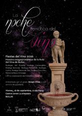 La Noche Tem�tica del Vino marida este viernes la gastronom�a local con los vinos de la Ruta del Vino de Bullas