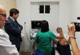 El centro de salud de San Antón en Cartagena cuenta con uno de los tres primeros ecógrafos de la red de atención primaria de la Región