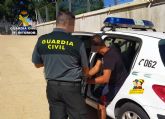 La Guardia Civil detiene a un presunto atracador en Sangonera