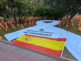 ANVAC homenajea en Murcia a los 56.000 fallecidos por Coronavirus