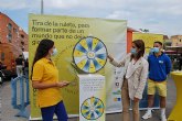 La campaña más atractiva de reciclaje llega a los mercados semanales de Murcia