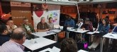 Representantes de consulados y organizaciones sociales debaten sobre la inmigracin en el encuentro organizado ayer en el Kebab de Torre Pacheco asaltado el pasado mes de julio