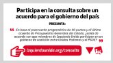 IU consulta a la militancia sobre la entrada de miembros de su formación en el gobierno de coalición entre Unidas Podemos y PSOE