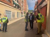 Comienzan las primeras pruebas para la instalacin de un asfalto fro que reducir la contaminacin en Murcia