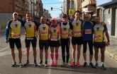 Gran papel del CAT en la Media Maratn de Lorca