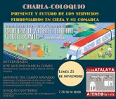 Charla-coloquio 'Presente y futuro del tren en Cieza y su comarca' en el Club Atalaya