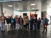 Los usuarios del Centro de Día de Aidemar en Santa Rosalía felicitan la Navidad