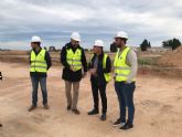 La primera fase de las obras de la pista de Atletismo de Torre Pacheco estar finalizada en un mes.