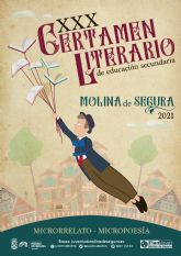 La Concejalía de Juventud de Molina de Segura convoca el XXX Certamen Literario de Educación Secundaria 2021 en las modalidades de Microrrelato y Micropoesía