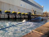 El S-81 realiza sus pruebas sobre amarras en NAVANTIA Cartagena
