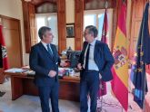Juan María Vázquez mantiene su primer encuentro de trabajo con el rector de la UMU