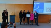 El equipo gestor de la Mancomunidad Tur�stica de Sierra Espu�a, premiado en Fitur 2023