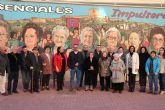 El alcalde de Lorca inaugura la segunda fase del mural pictórico 'Mujeres Esenciales: impulsoras de la Igualdad' al que incorpora 10 nuevos rostros