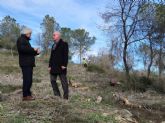 El Ayuntamiento act�a en 6 hect�reas de Montepinar para frenar los efectos de la sequ�a y prevenir incendios