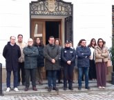 Cieza ha guardado un minuto de silencio por las víctimas del accidente de tren en Córdoba