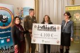 El Cross de Artilleria dona 4.100 euros a la Asociacion Española Contra el Cancer
