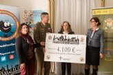 El Cross de Artillera dona 4.100 euros a la Asociacin Española Contra el Cncer