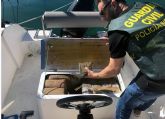 La Guardia Civil desmantela una organizacin criminal dedicada a la introduccin de hachs a travs del Mar Menor