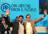 Lpez Miras, reelegido presidente del PP de la Regin de Murcia