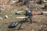 El control de la procesionaria del pino incluye por primera vez el uso de drones