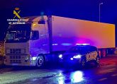 La Guardia Civil investiga al conductor de un camión de gran tonelaje por cuadruplicar la tasa de alcoholemia
