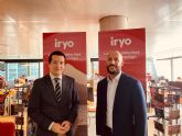 Pancorbo se reúne con Iryo y le propone aumentar la oferta de servicios de Alta Velocidad de la Región de Murcia