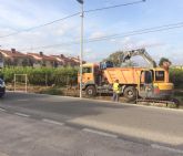 Ahora Murcia denuncia presuntas obras ilegales de naves industriales en la huerta