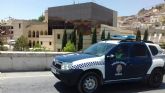 Unidades de la Policía Local evitan el robo de un vehículo en la diputación de Tercia durante la madrugada de este jueves