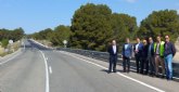 Fomento mejora el firme de la principal va que comunica Lorca con La Paca y Caravaca