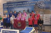 Éxito de los nadadores aguileños Ángel Ruíz Oliver y José Robles, en el XXII Campeonato de España Open de Natación Astrapool
