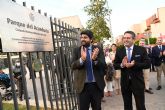 López Miras inaugura el Parque del Acueducto en Alcantarilla