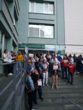 Segundo da de huelga indefinida en la administracin de justicia y el seguimiento  en la regin de Murcia es incluso mayor que ayer, paralizandose numerosos juicios en la ciudad de la justicia