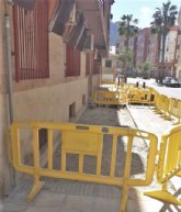 Continan las obras de mantenimiento en aceras