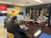 El Ayuntamiento y el Real Murcia estudian las necesidades de remodelacin del estadio Enrique Roca