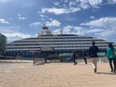 El crucero Scenic Eclipse 2 recala en Cartagena por primera vez en su viaje inaugural