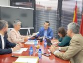 Reunin de trabajo entre el Ayuntamiento de Calasparra y la Consejera de Fomento de la CARM