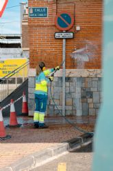 El PP de Murcia redobla los esfuerzos en limpieza tras el abandono del PSOE en pedanías