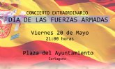 El Día de las Fuerzas Armadas animará la Plaza del Ayuntamiento con un concierto el viernes